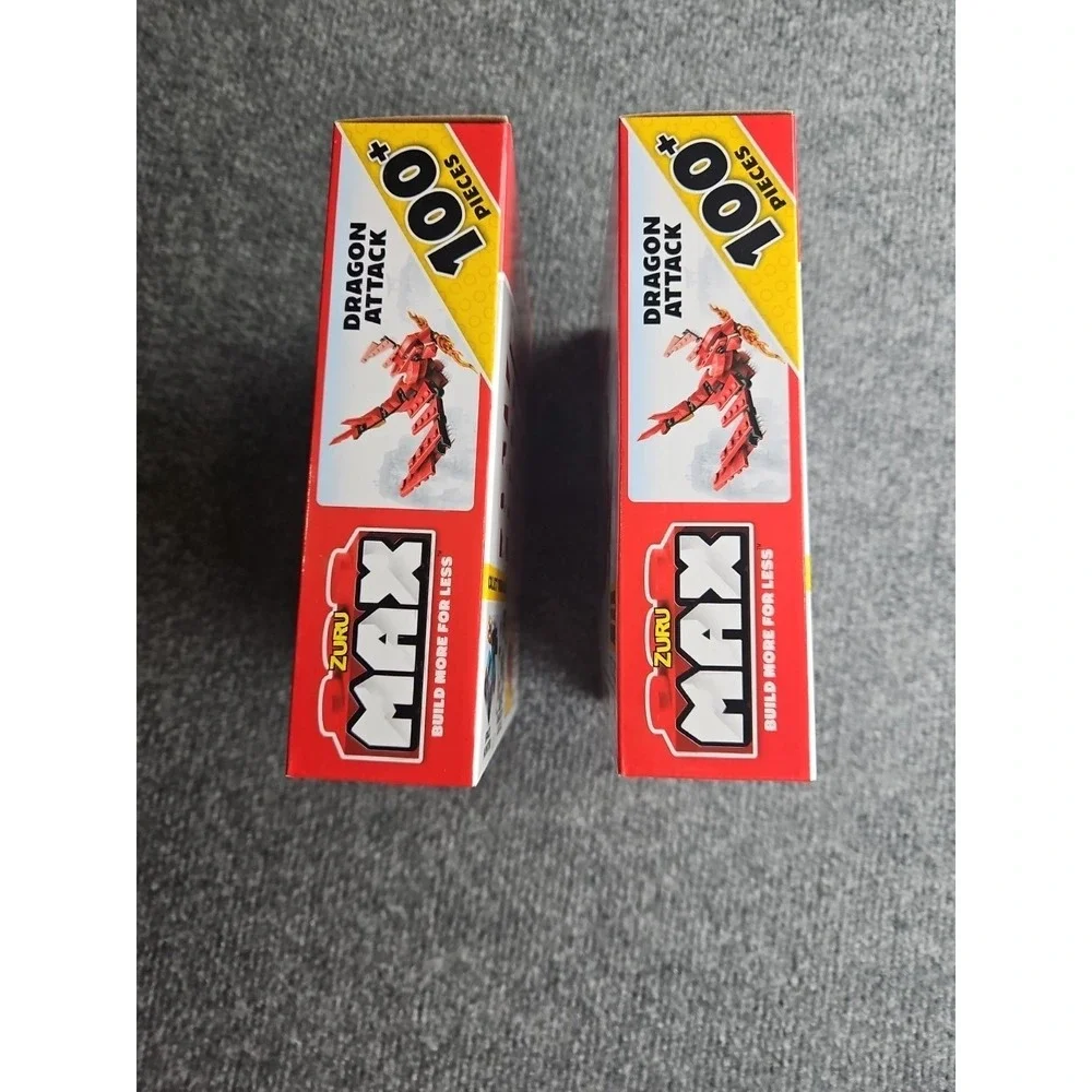 Lot‎ Of 2 Zuru Max 106pcs  Dragon Attack New In Sealed Box (C)